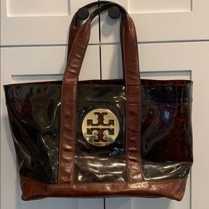 Tory Burch tortoise tote